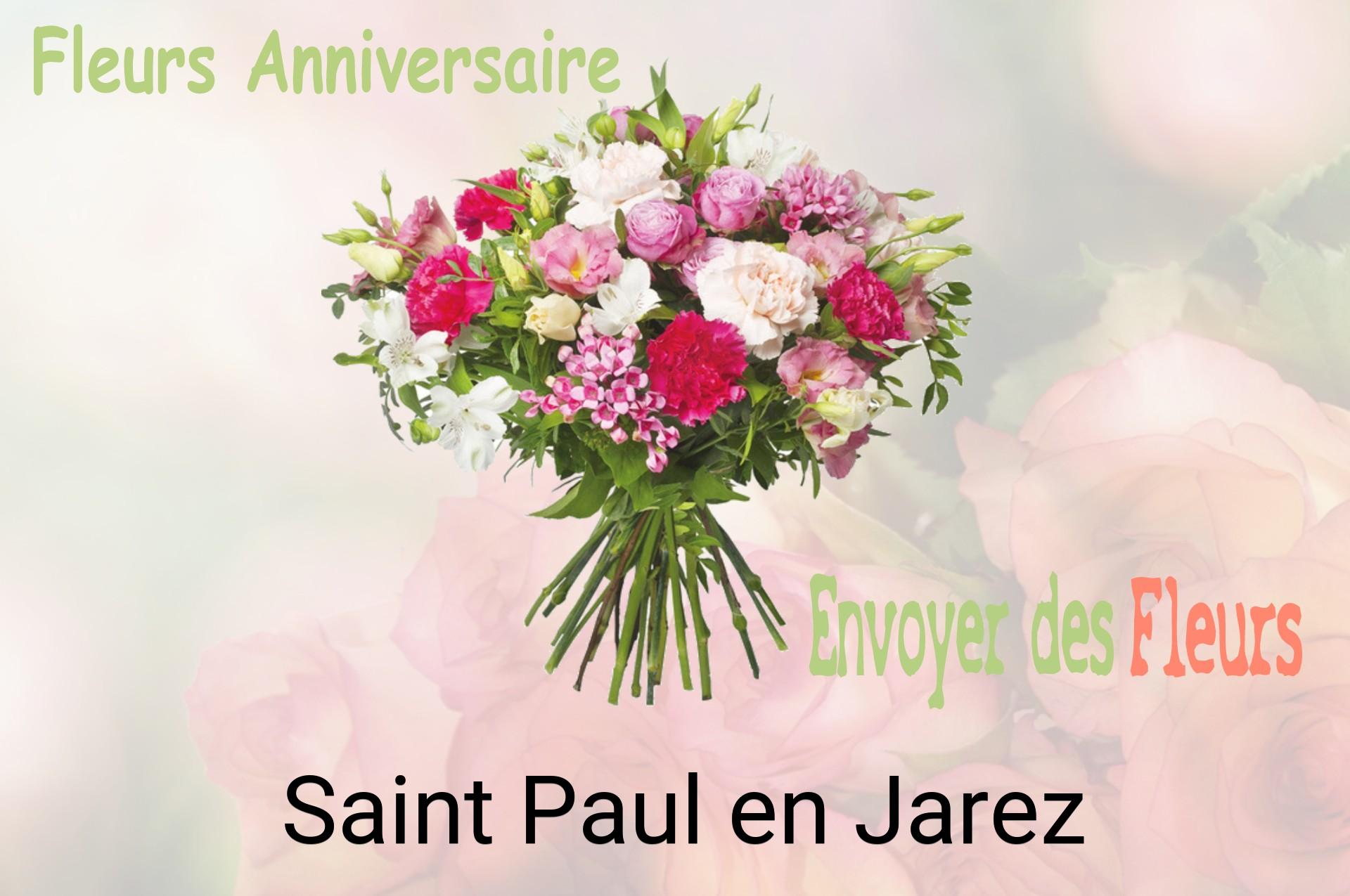Bouquet de fleurs d’anniversaire livré à Saint-Paul-en-Jarez