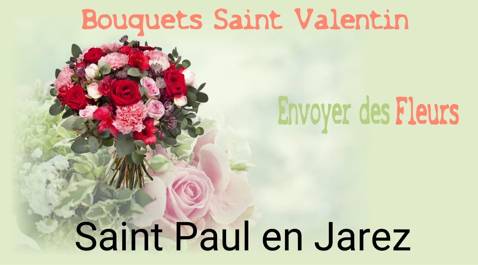 Roses de Saint-Valentin livrées à Saint-Paul-en-Jarez